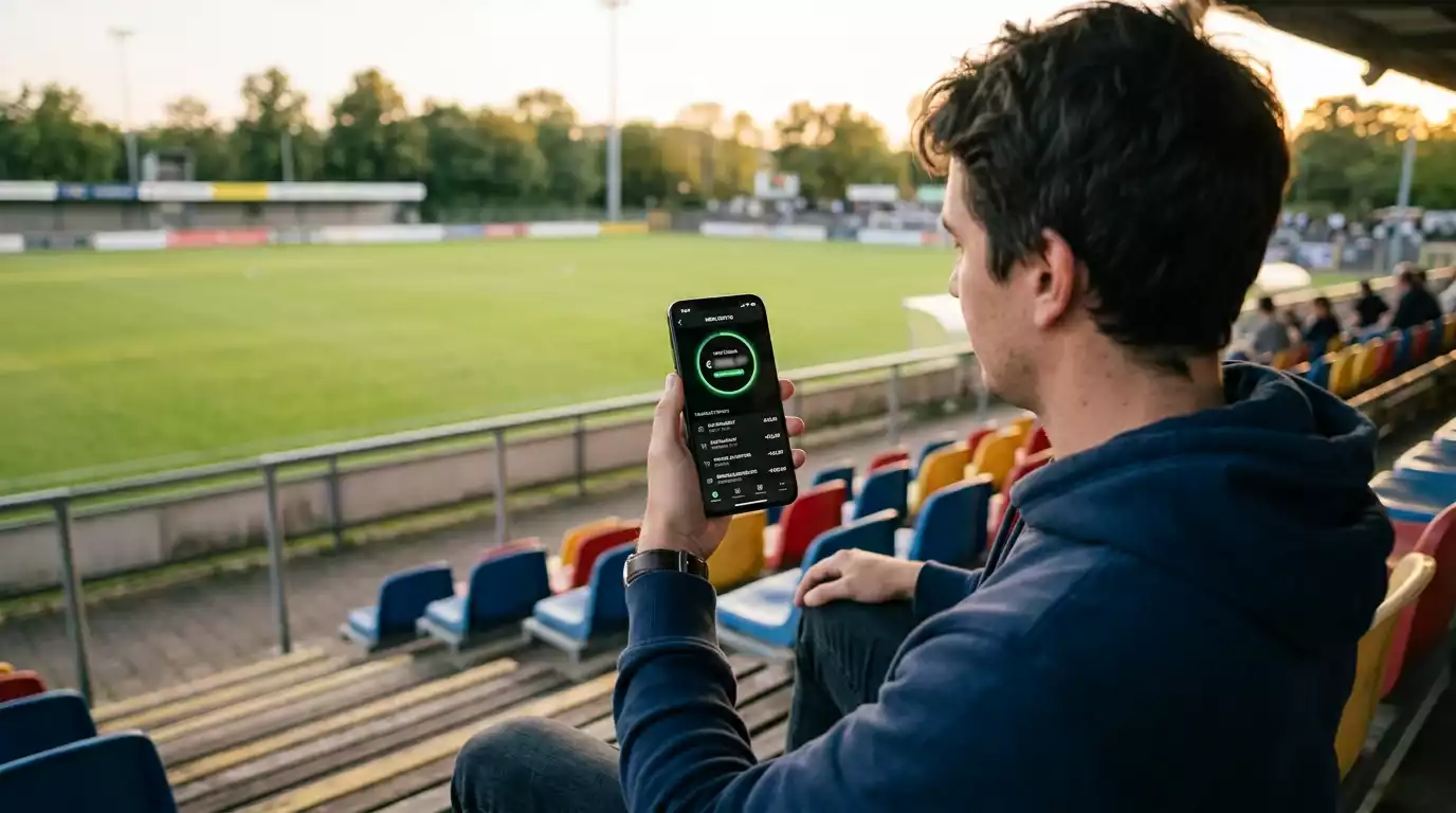 MuchBetter App auf dem Smartphone für mobile Sportwetten-Zahlungen