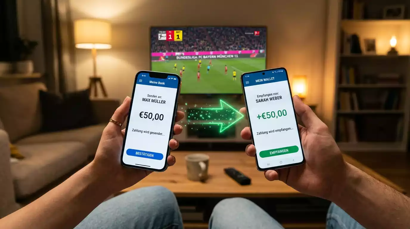 P2P-Zahlung Sportwetten — Gewinne teilen mit MuchBetter